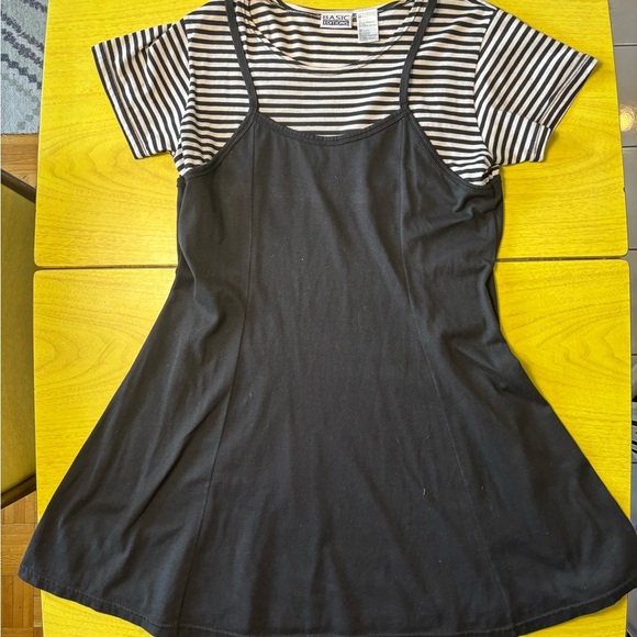 Black and White Striped Dress - Picture 2 of 4